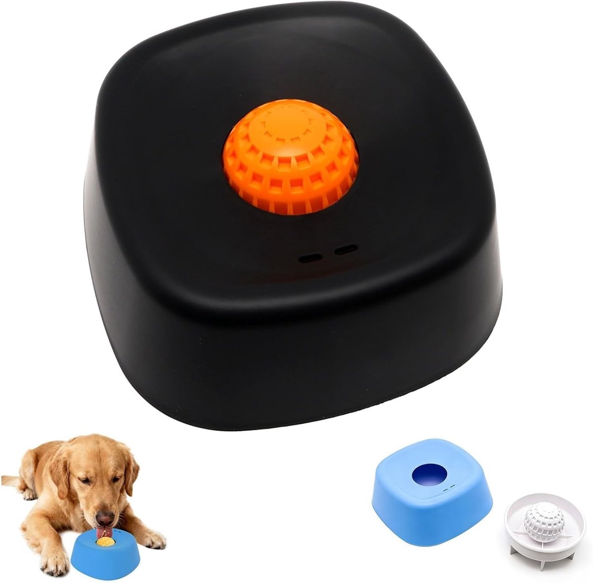KZQ Antislip Likbal Voor Honden Langzame Voeding Interactief Verrijkingsspeelgoed Kalmerend Likbakje Voor Vloeibaar Hondenvoer