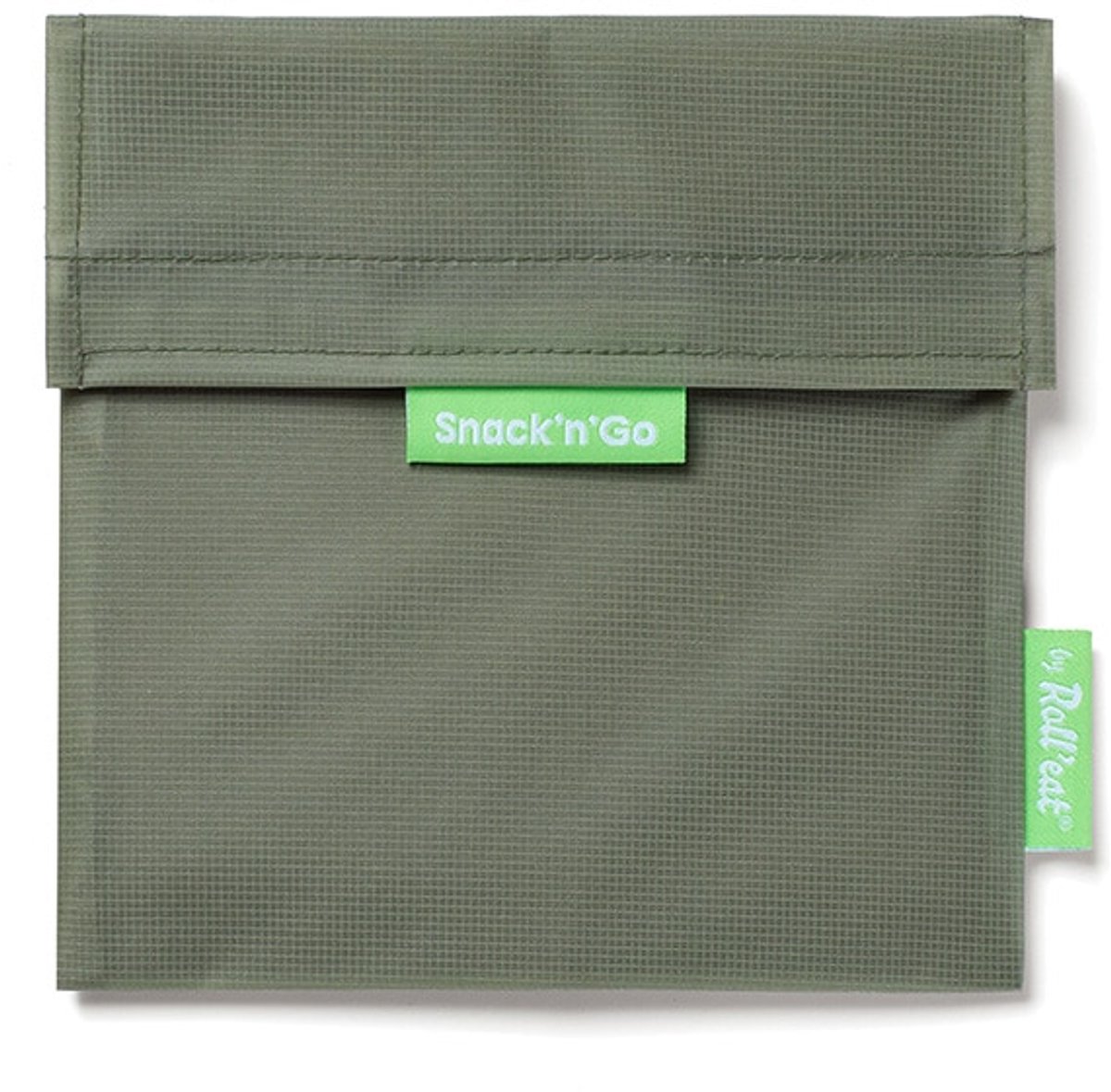 Snack'n'Go Outdoor Olive Trail - Duurzame Lunchzakje voor Wandelen & Kamperen – Herbruikbare Broodzak – Compact & Lichtgewicht