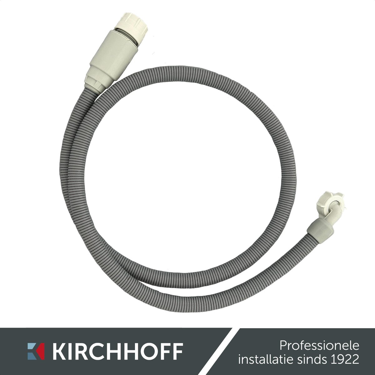 KIRCHHOFF Aanluiting Slang Voor Wasmachine Met Veiligheidsventiel - 3/4"BI x 2 m x 3/4"BI - 10bar/90°C