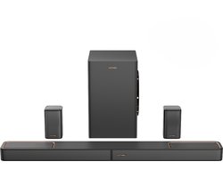 ULTIMEA Skywave F40 Boom - 5.1.2 Dolby Atmos Soundbar met 6,5-inch Subwoofer geschikt voor TV - Zwart