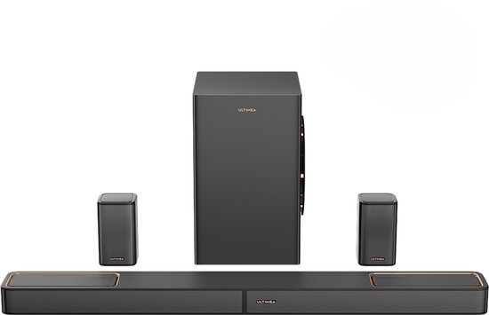 ULTIMEA Skywave F40 Boom Soundbar 5.1.2 Dolby Atmos Zwart - ULTIMEA - €280,00