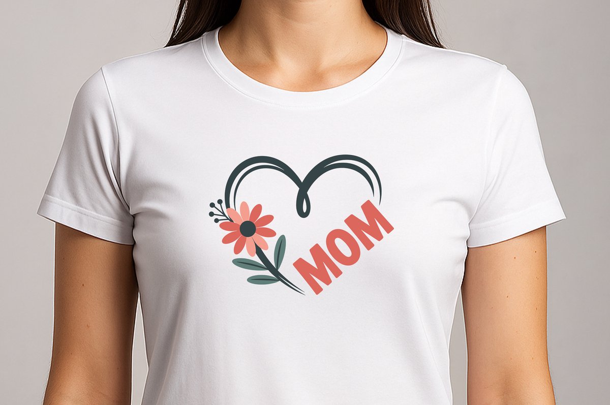Mama En Baby Liefde - T Shirt - cute - kawaii - Gift - Cadeau - schattig - schattigdesign - liefdesign - pastelkunst