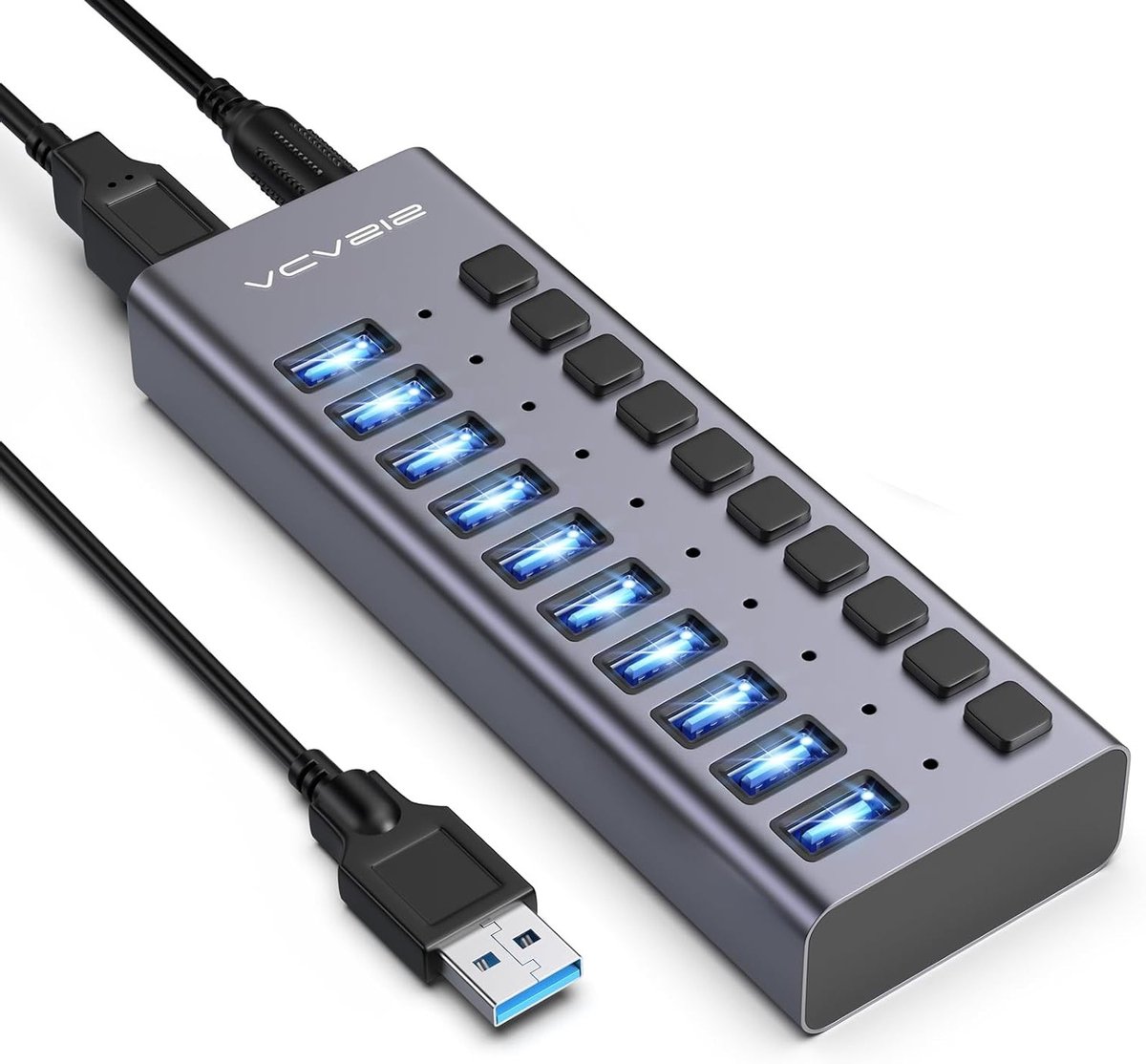 USB C 3.2 SSD Behuizing voor Apple MacBook Pro, Air, Mac Pro en iMac 2013-2017 met M.2 NVMe Adapter en Snelle Gegevensoverdracht