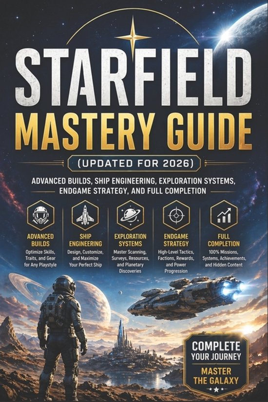 Starfield Mastery Guide (Updated for 2026) - cover