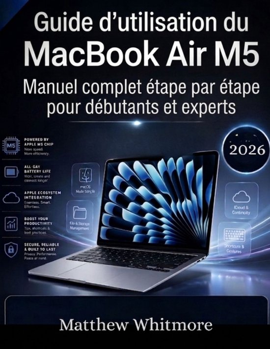 Guide d'utilisation du MacBook Air M5 - cover
