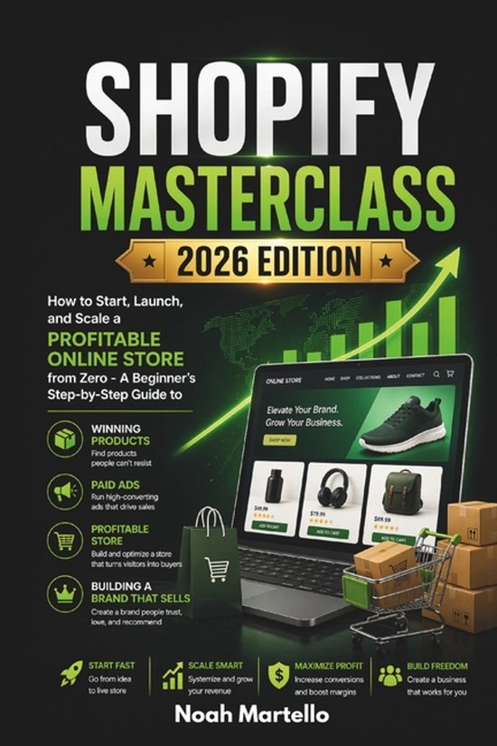 Shopify Masterclass 2026 Edition - cover