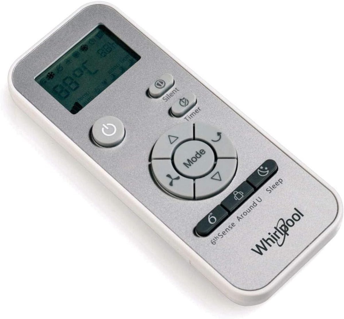 Mobiele Airconditioner Whirlpool 9000 BTU Stiltemodus 51 dB HEPA Filter Compact Design Grijs Wit - Afbeelding 5