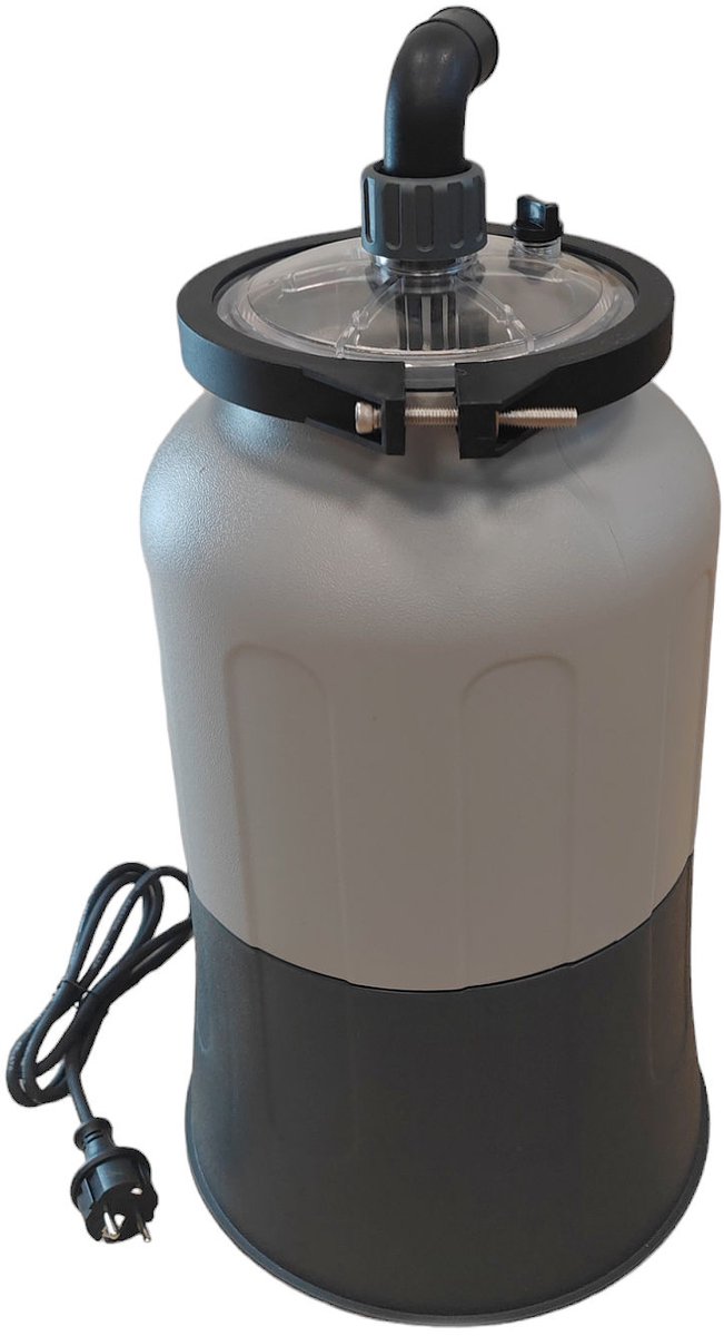 COIL Zandfilterpomp 3800 l/u (40W ECO) – Inclusief Aqualoon filterballen 256g – Stil 55 dB – Voor zwembaden tot 15 m³ – 32 mm aansluiting – foto 8
