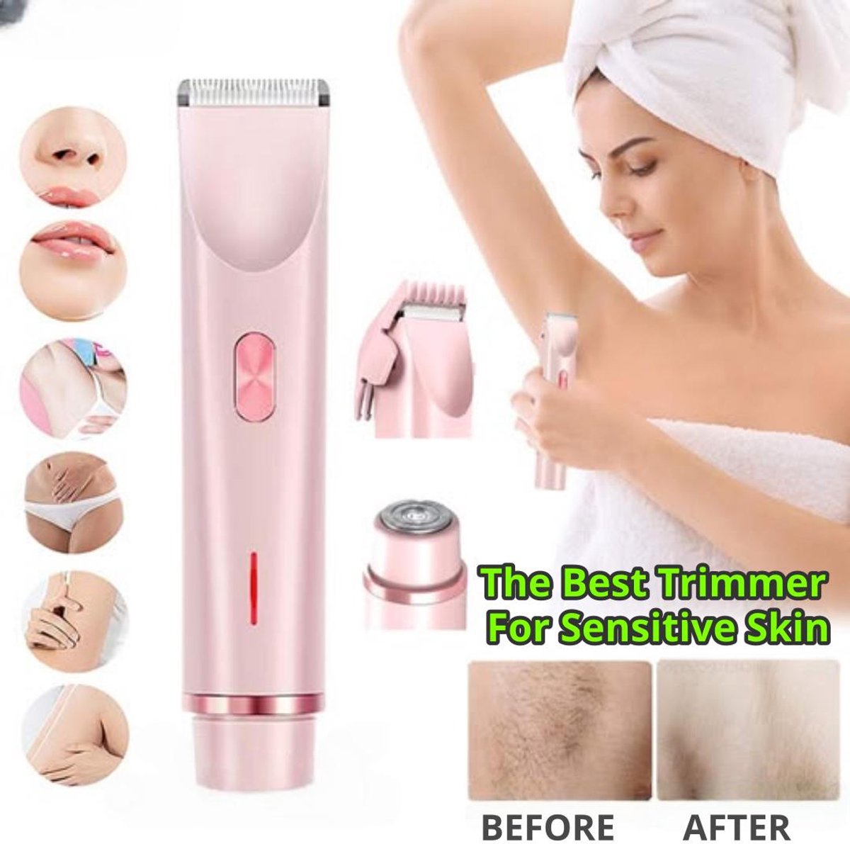 Bodybite - Scheerapparaat vrouw - Ladyshave - Bikinitrimmer - FEMISHAVE thumbnail 3