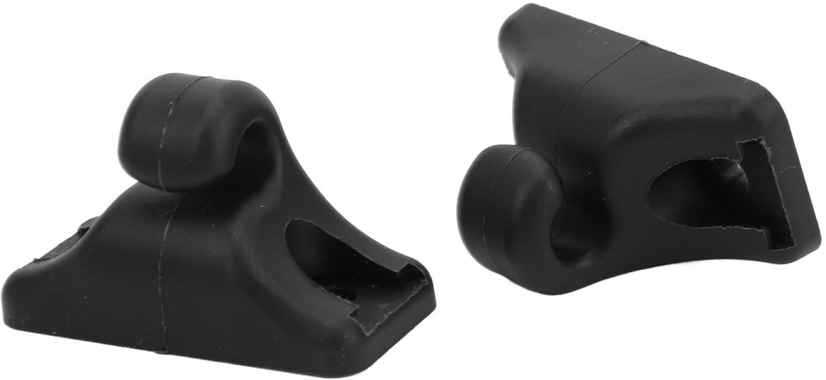 Allecto - Zonneklepbeugelclips - Slagvast - Eenvoudige Installatie - Nr. 111 - Zonneklephouderclip - Ideaal voor 924 944 968 - Kleur: Nr. 111