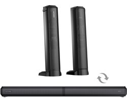 ULTIMEA Apollo S40 – 2.2-kanaals Smart TV Soundbar, 2-in-1 afneembaar ontwerp, Bluetooth 5.3