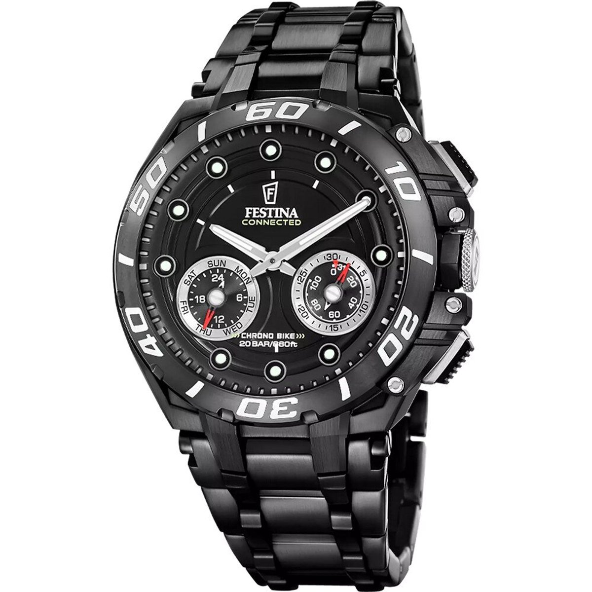 Festina - F20762-3 - Hybirduhr - Heren - Kwarts - Chronograph - Chrono Bike
