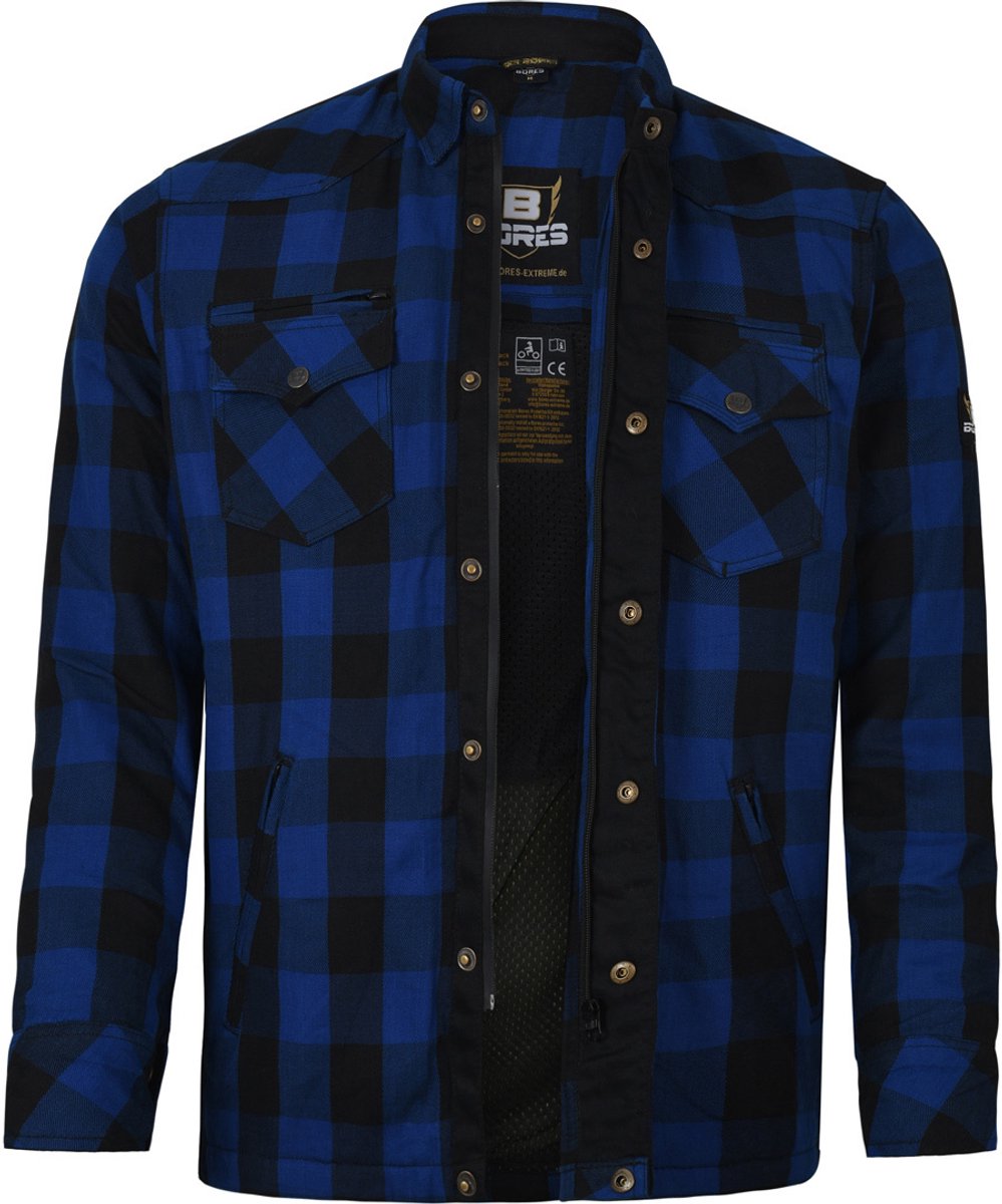 Bores Lumberjack Premium Motorfiets shirt -