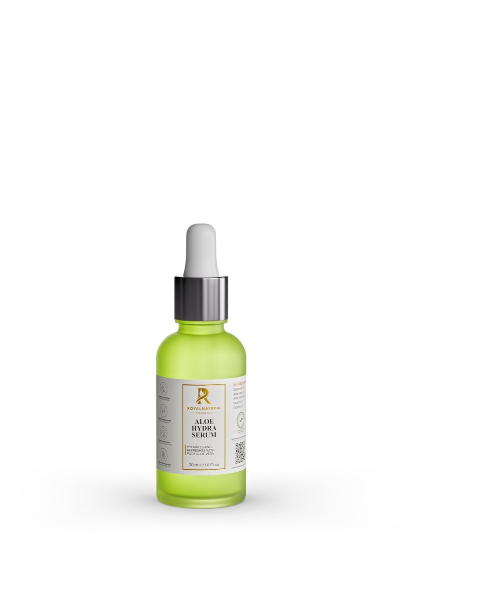 RNCosmetics – Aloe Vera Serum – Hydratatie & Vitamines C + E – Verfrissend Gezichtsserum voor Gevoelige & Droge Huid – 100% Natuurlijk – Kalmerend – Verstevigend – Beschermend – Natuurlijk & Lichtgewicht – Snel Intrekkend – Voor Stralende Huid