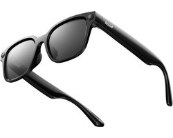 Rokid AI Glasses Style – Slimme AI-Bril 12MP Camera, Hi-Fi Speakers, Snapdragon AR1, 89-Talen Vertaling, Sterkte Mogelijk, 38,5g Ultralicht, Zwart Image