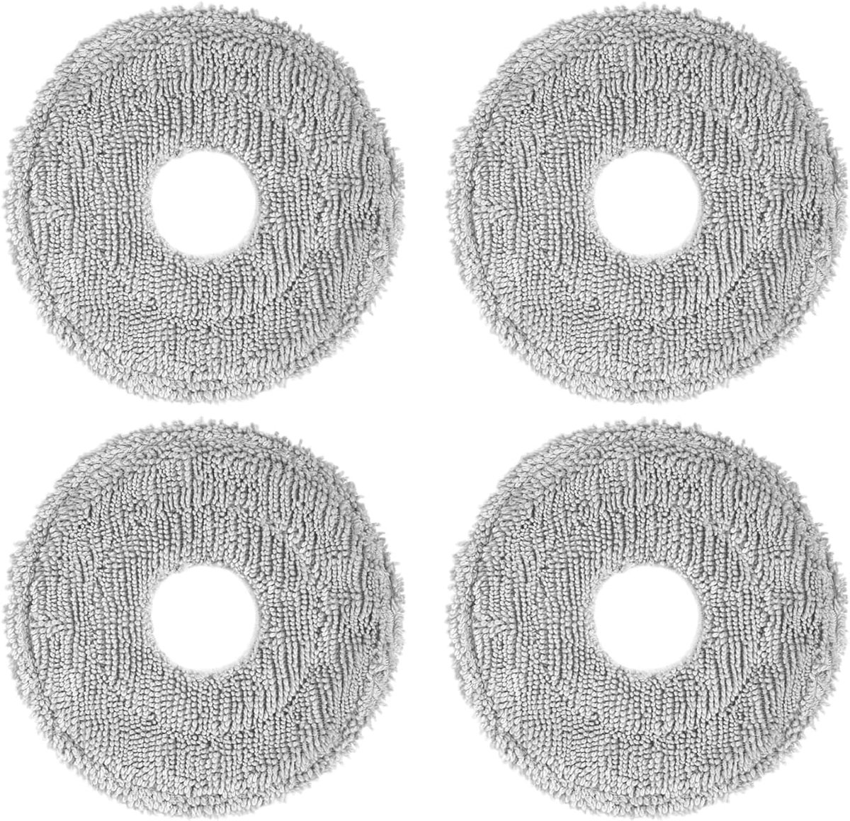4 stuks wasbare dweilpads - voor Dreame X50 Ultra / X40 Ultra / L50 Ultra / L40s Ultra / L40s Ultra AE / L40s Ultra CE / L40 Ultra / L10s Ultra Gen2 - natte dweilpads
