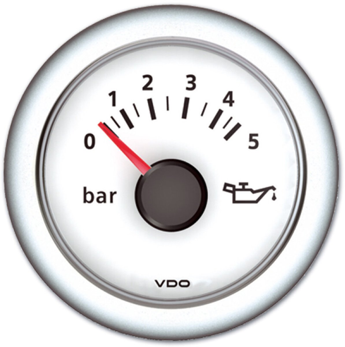 VDO VLW Motoroliedruk 0-5bar/0-80psi RW 52mm
