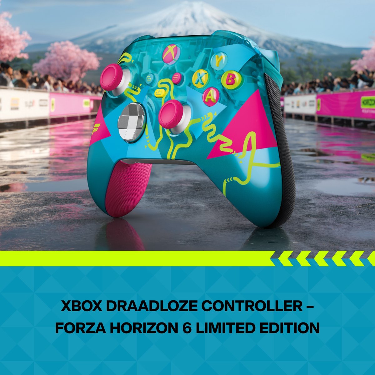 Microsoft – Forza Horizon 6 – Xbox wireless controller – Limited Edition thumbnail 2