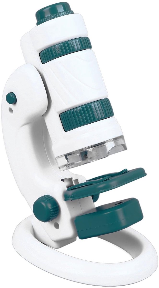 Pocket Microscoop 60-180X - Draagbare Microscoop met Smartphone Clip voor Kinderen en Volwassenen
