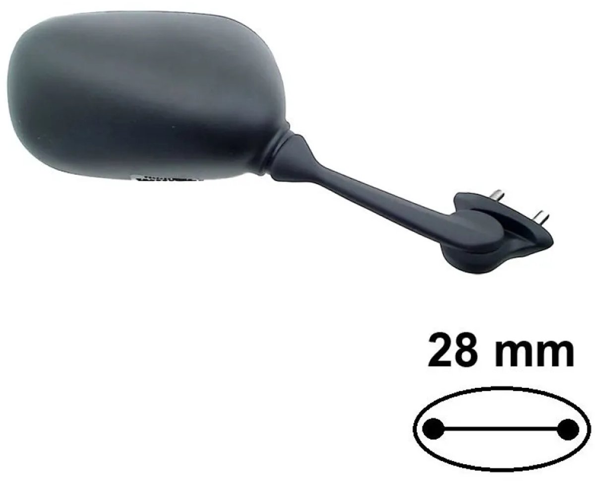 Bcr Yamaha R6 10-16 Rechterspiegel Zwart