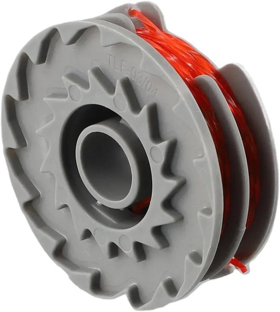 2 Stuks - trimmerdraad -draadspoelen - draadspoelen grastri.mer- Geschikt Voor FLYMO - Geschikt Voor Vervangt spoelen uit de FLYMO FLY021/FLY0060 -onderdelen voor grasmaaiers - 1spoelen en één dop — afbeelding 4