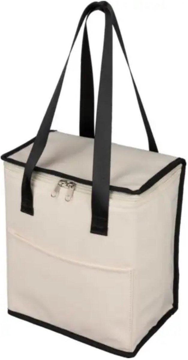Impression Koeltas Adira - beige - voor lunchpakket of drankjes - 9 liter - 23 x 15 x 26 cm