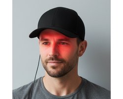 Rood licht therapie pet - Voor stimuleren van haargroei - Red light therapy cap - Led licht pet - Rood en nabij infrarood licht