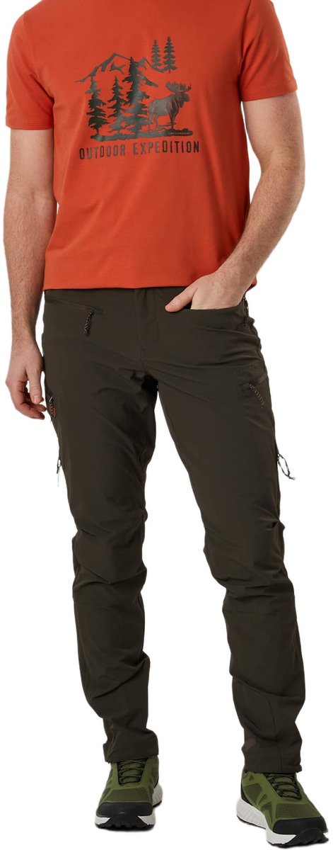 Swedemount Tromsö Ripstop Stretch Broek PANTSOUT – Outdoor broek voor heren Olijf