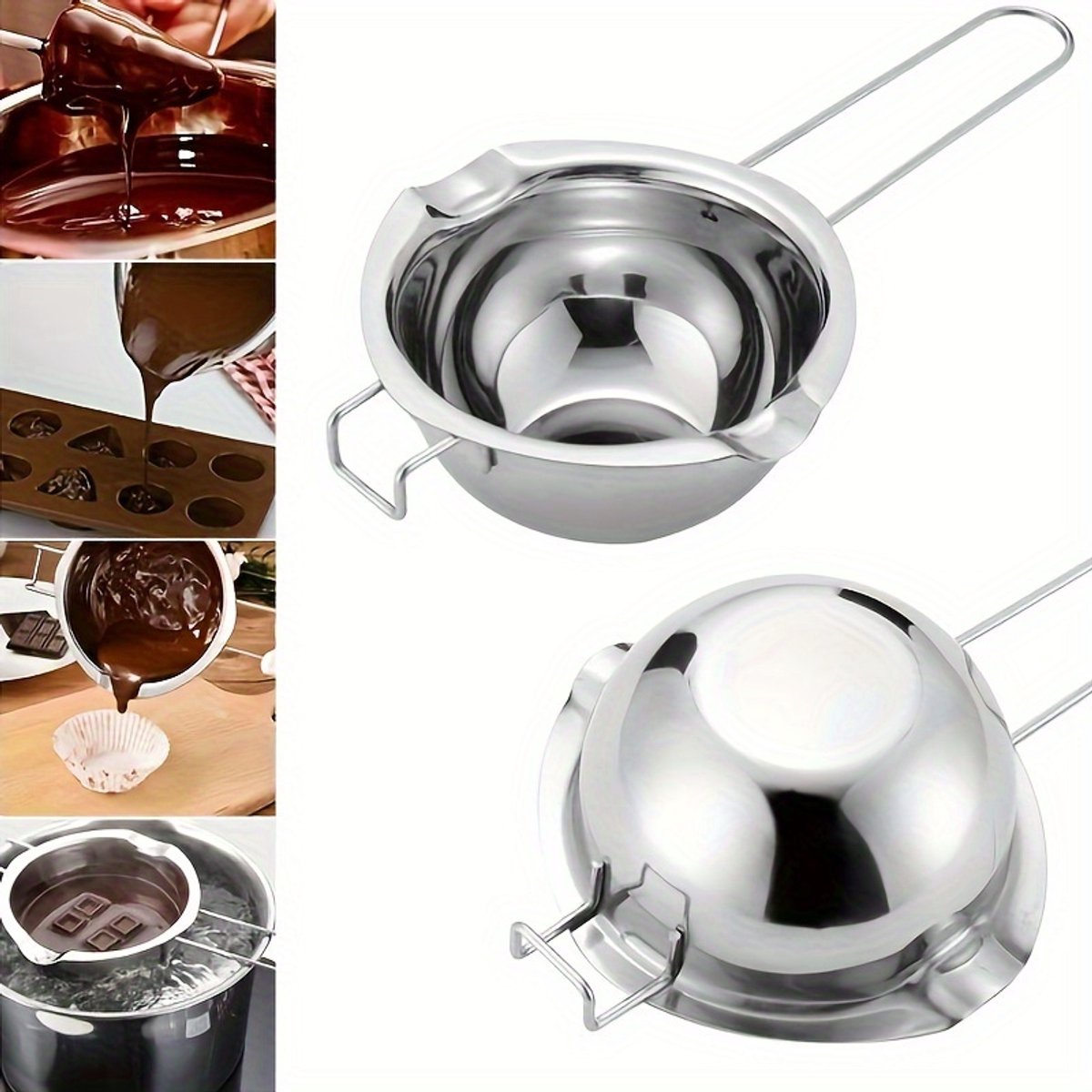 Livé® Smeltpan – RVS Chocolade & Boter Smeltkom