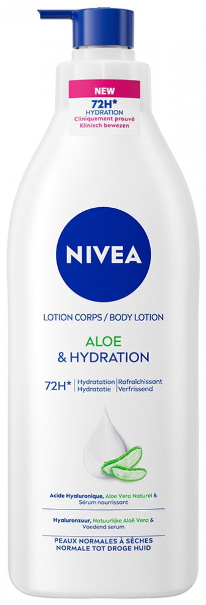 Nivea Aloë Body Lotion 72H Vochtinbrenging 400 ml