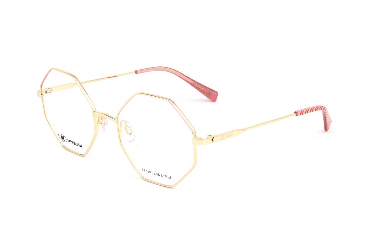 M Missoni MMI 0186 Gold pink 53/19/145 WOMAN Brilmonturen