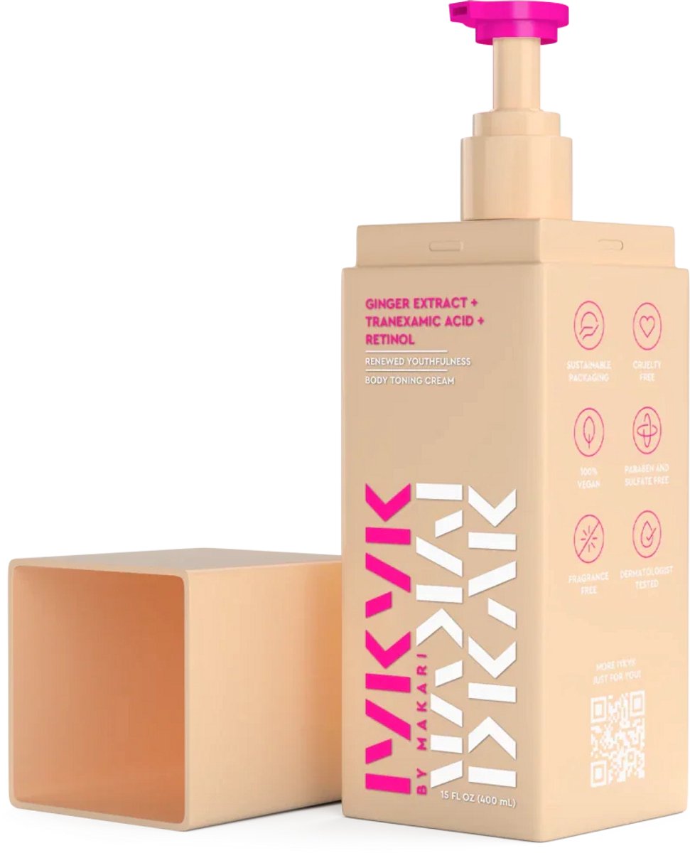 MAKARI IYKYK Glycolic + Lactic Acid + Niacinamide Body Wash 400ml