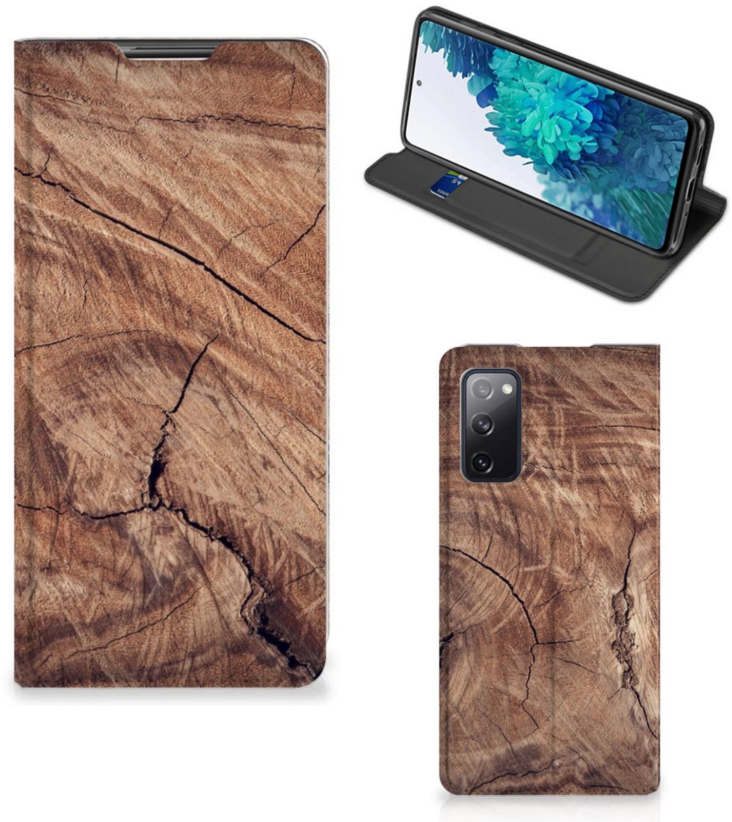 Samsung Galaxy S20 FE Book Wallet Case Tree Trunk