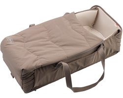 Voksi Carry Me - Draagbaar babynestje - Reiswieg - Baby Nestje - Draagmand - Walnut Leaf