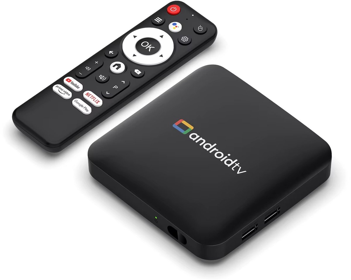 TV Stick 4K Android 14 - TV Box H96 Max - Chromecast - Mediaplayer