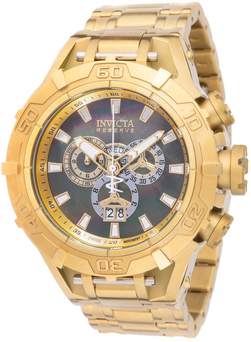 Invicta Reserve 49348 Heren Quartz Horloge - 54,0 mm