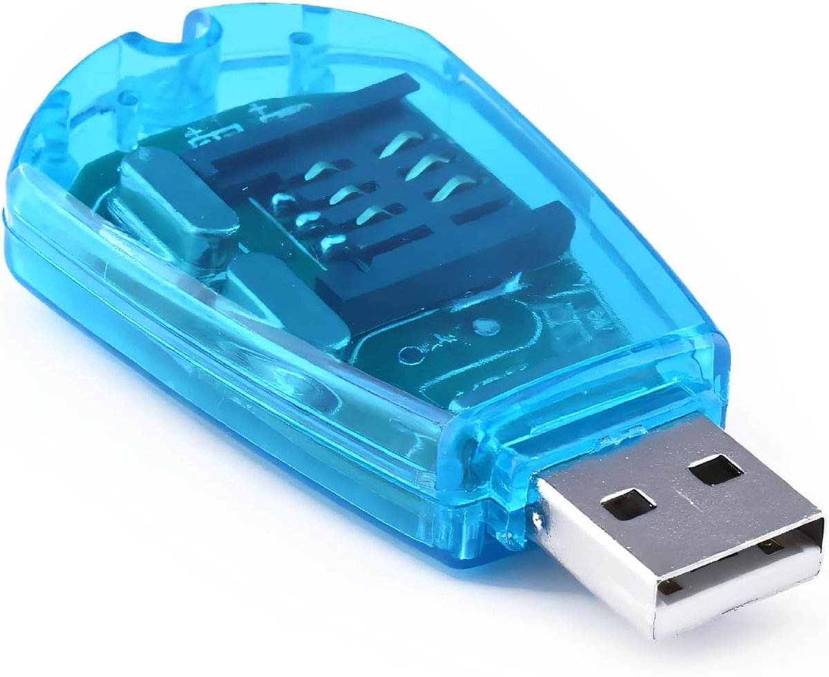 SIM Kaartlezer voor het Lezen en Bewerken van Backup SMS Berichten, Inhoud Overzetten Tussen SIM Kaarten via USB voor Mobiele Telefoons en Computers