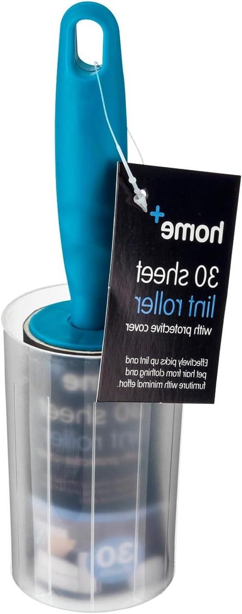 Pluisroller - Kledingroller Dierenhaar - Kleding Reinigen - Scheurbare Vellen - 1 Roller 30 Vellen - Blauw