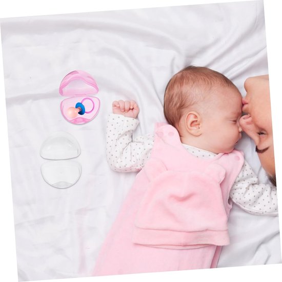 Speen Doosjes - Speenhouder Bewaardoos - Baby Verzorging - Hygiënisch en Draagbaar - 7 x 6 x 5.5 cm — afbeelding 4