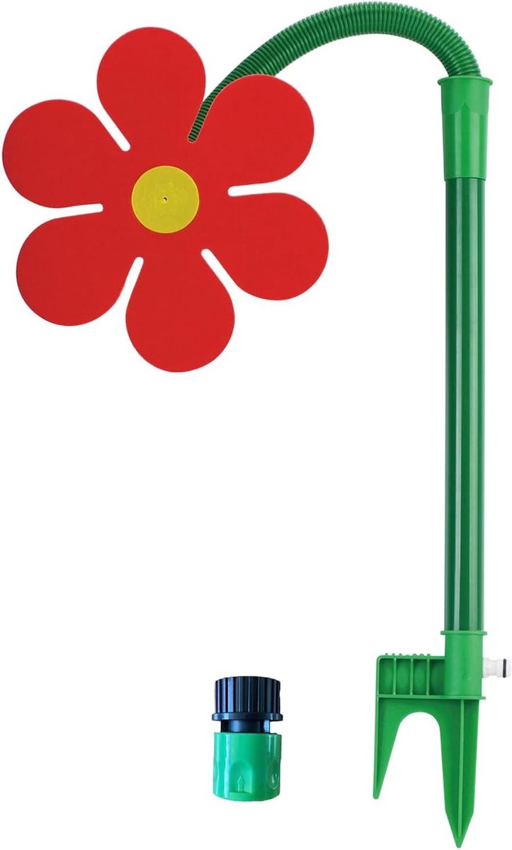 Tuinsproeier Bloem - Irrigatie Tool Gazon - Water geven - 360 Graden Rotatie - 35 x 28 x 3 cm