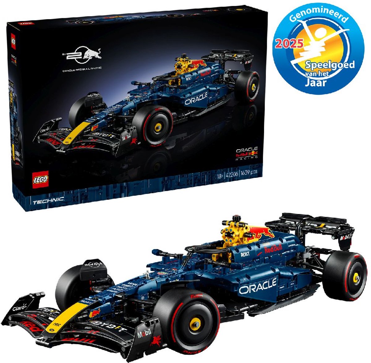 LEGO Technic - Oracle Red Bull Racing RB20 F1 auto - F1 auto - 42206 — afbeelding 11