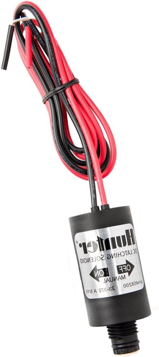 Vervangende magneetspoel - Irrigatieventiel spoel - Gazon bewatering - Universeel compatibel - 9V - Zwart