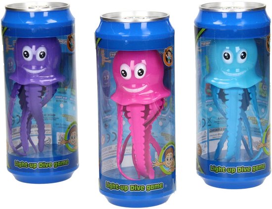 Duikfiguur speelgoed met licht multicolor voor kinderen.