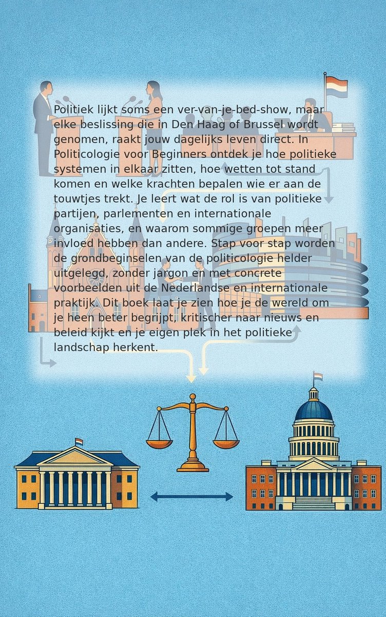 Politicologie voor Beginners - back cover