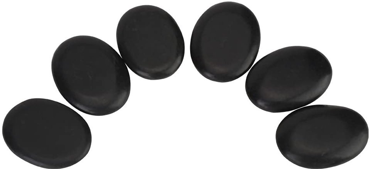 12-delige Professionele Hot Massage Stones Set voor Ontspanning en Wellness