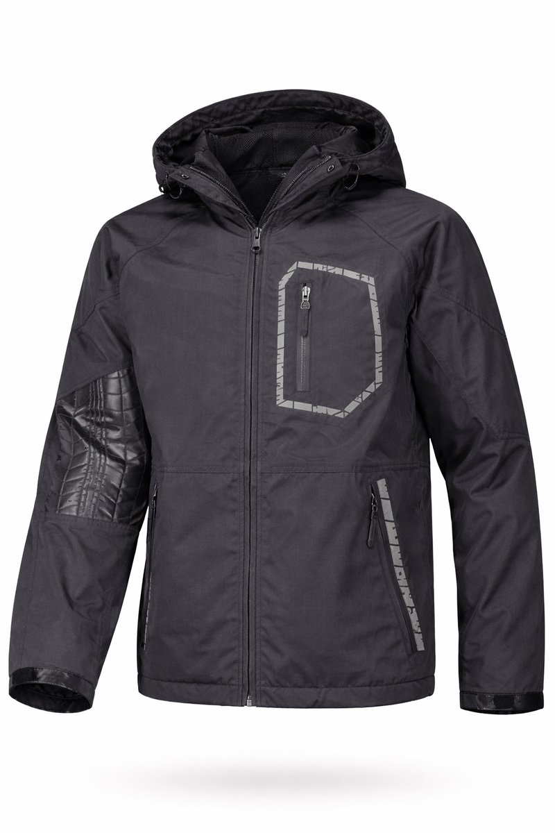 Werkjas Mascot Bancroft 11001-898 Softshell Stretch – Waterafstotend – Met capuchon Zwart