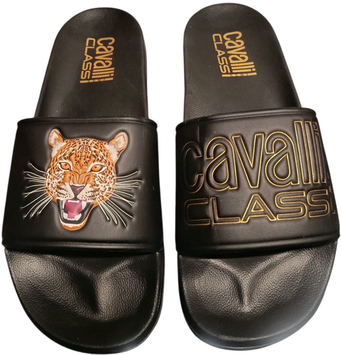 Cavalli class slippers sliders roberto cavali - maat 40/41 - badslippers