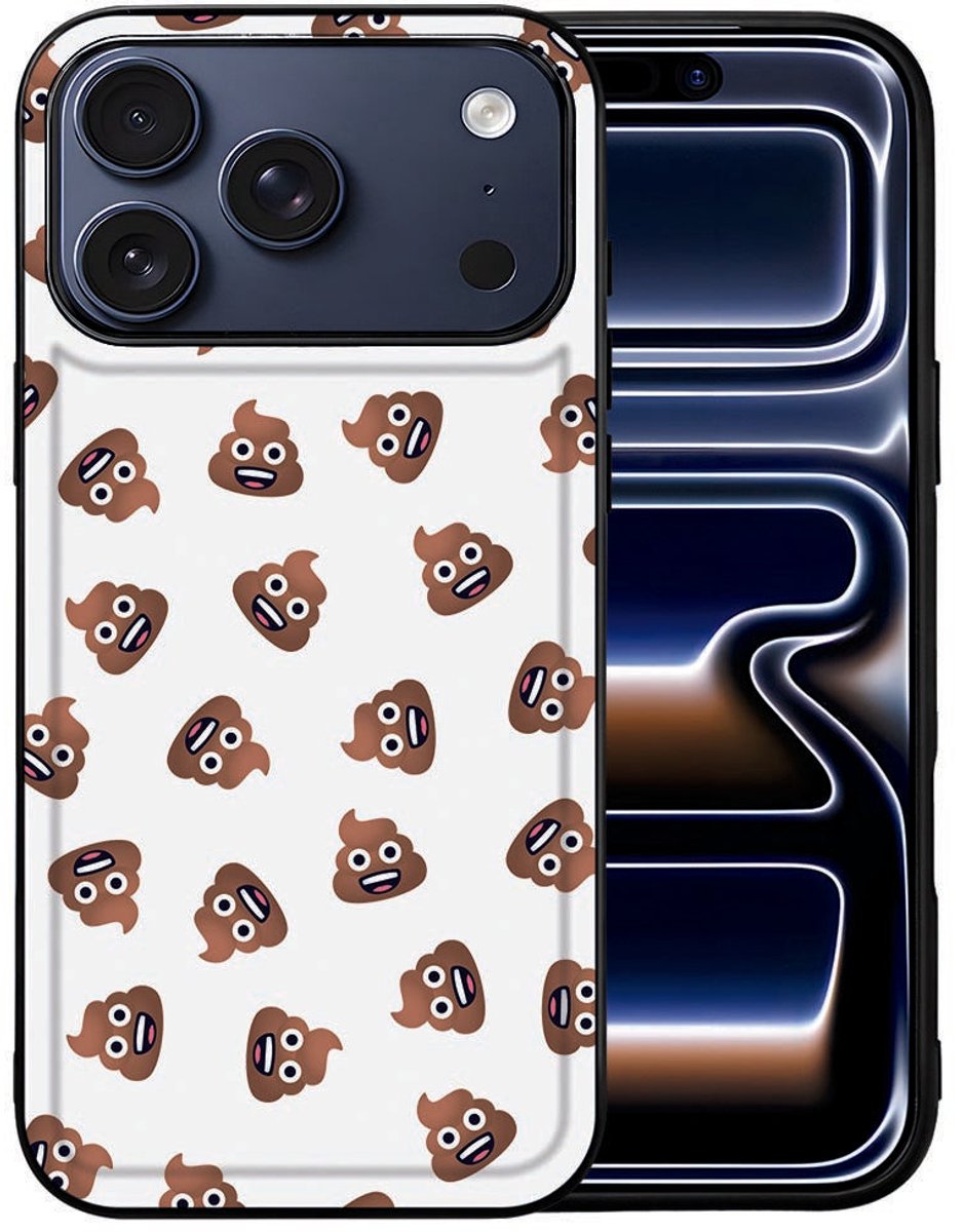 Poep Emojis Backcover Hoesje iPhone 17 Pro