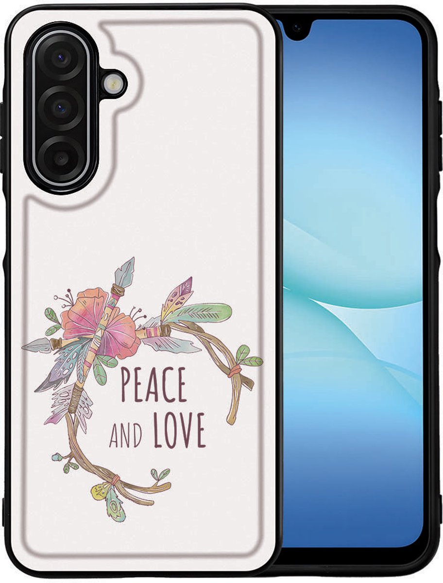 Beschermhoes Samsung Galaxy A17 Boho Tekst