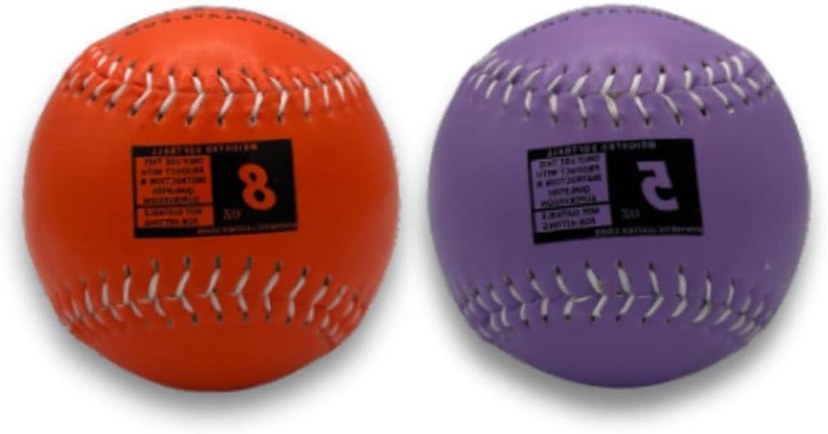 Softball Set - Trainingsballen - Pitching Oefenen - Set van 2 - 11 Inch